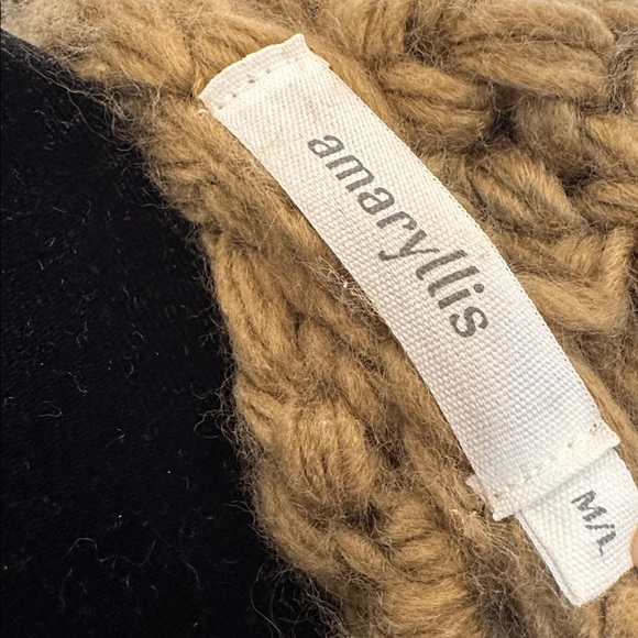 **GORGEOUS** Oversized Chunky Hooded Open-Front Sweater Cardigan in Olive Brown - Picture 5 of 5